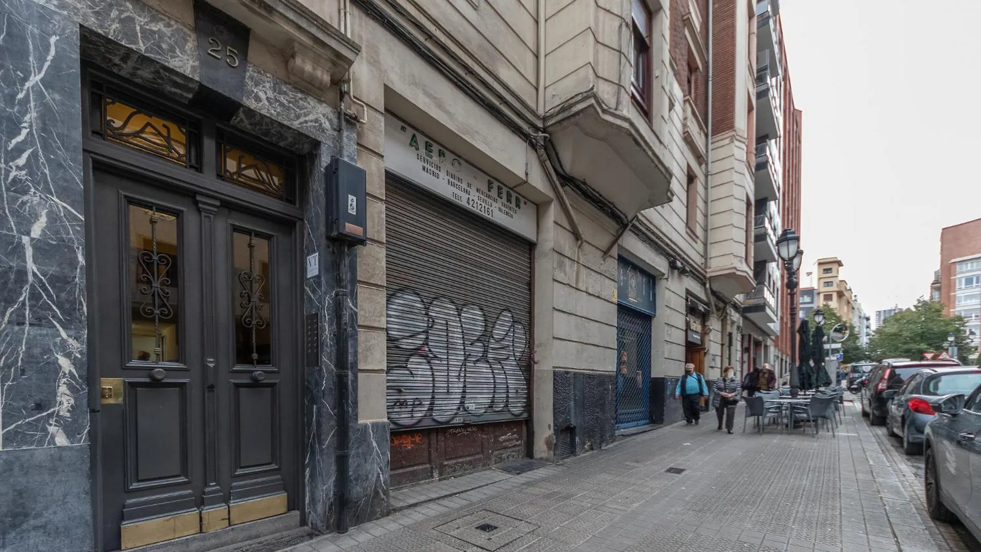 Acogedor Con Estilo Unico Junto Centro Azkuna Bilbao Apartament