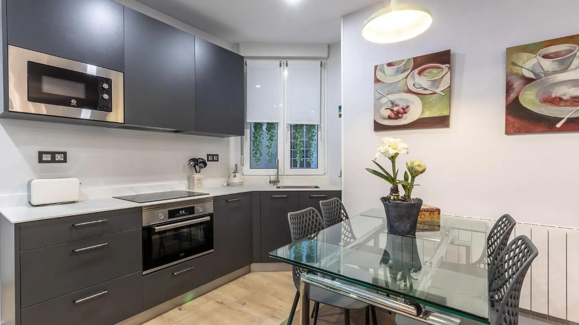 Acogedor Con Estilo Unico Junto Centro Azkuna Bilbao 0*,